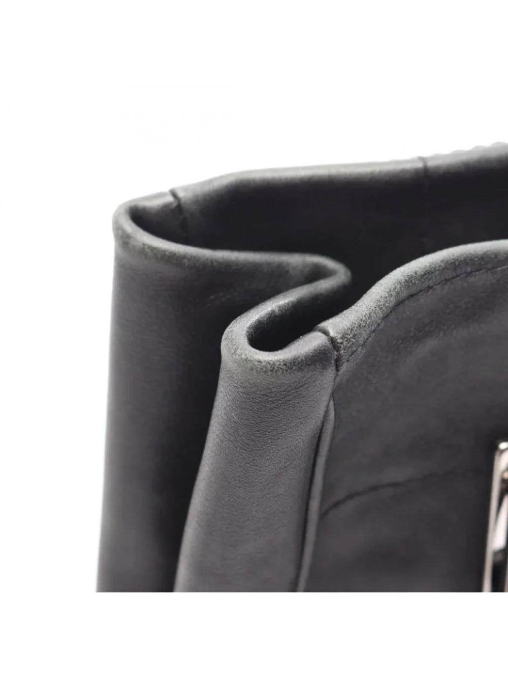 Chanel Tote Bag Choco Bar Black Lambskin